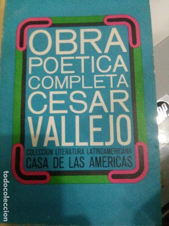 Libros antiguos: obra po&eacute;tica completa de cesar vallejo, casa de las am&eacute;ricas.