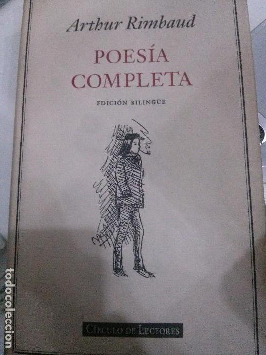 Libros antiguos: poes&iacute;a completa por arthur riumbaud, c&iacute;rculo de lectores.