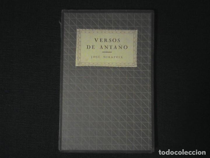 Libros antiguos: Versos de Anta&ntilde;o Jose Mirapeix - Foto 1