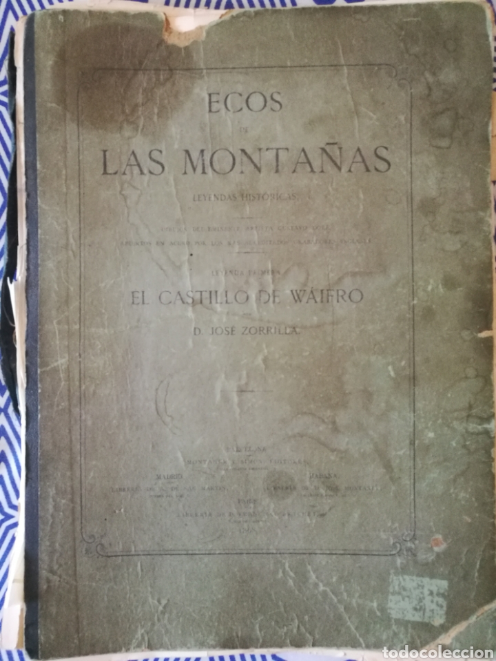 Libros antiguos: Libro Ecos de las Monta&ntilde;as - Foto 1