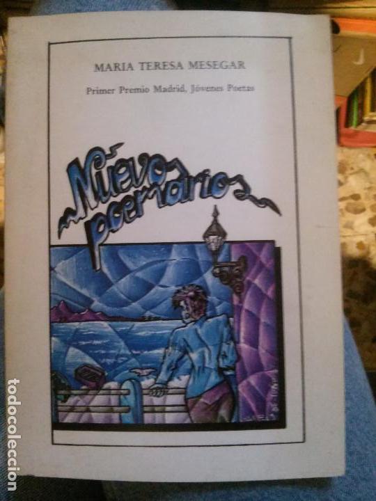 Libros antiguos: nuevo poemario, maria tersa mesegar.