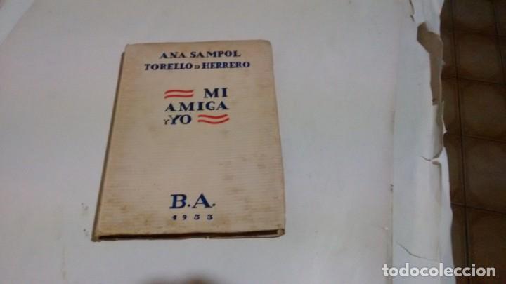 Libros antiguos: ANA SAMPOL T. DE HERRERO - POESIAS