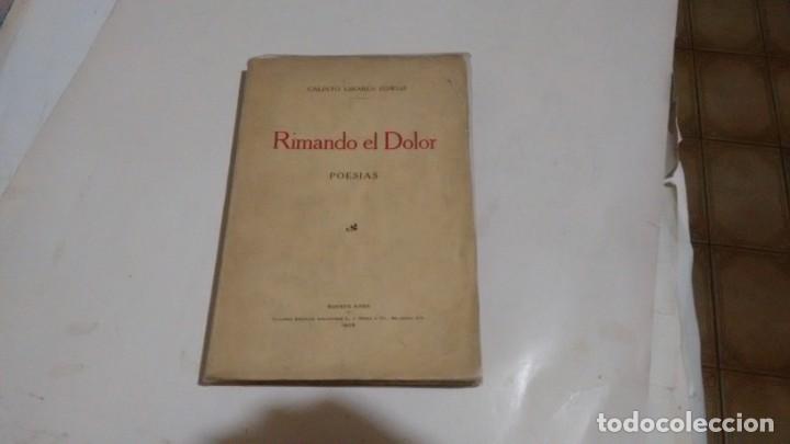 Libros antiguos: CALIXTO LINARES FOWLIS - POESIAS