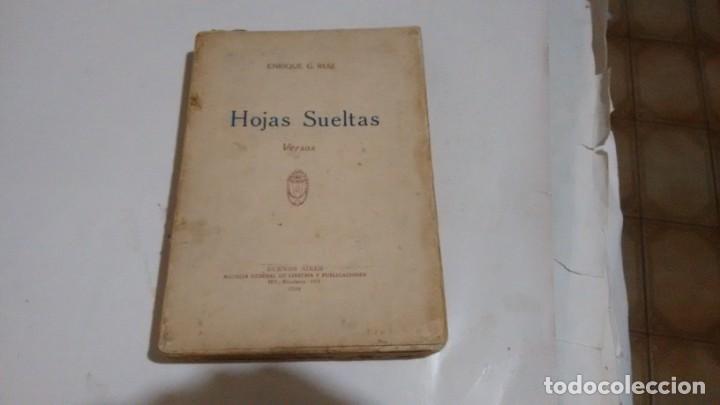 Libros antiguos: ENRIQUE G. RUIZ - POESIAS