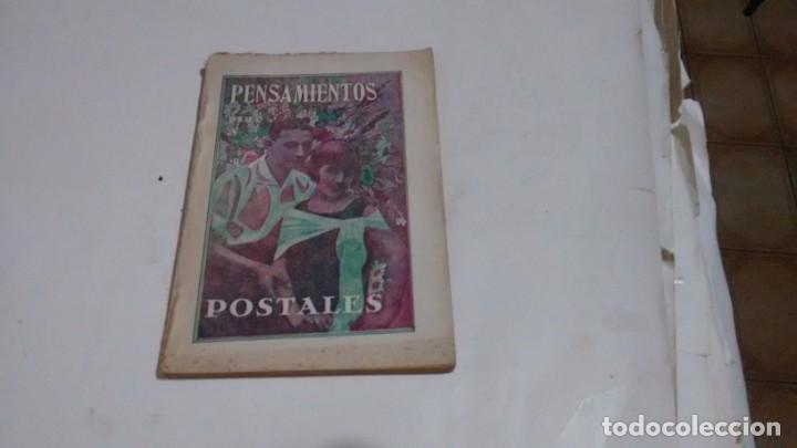 Libros antiguos: PENSAMIENTOS PARA POSTALES -J. DE GUEVARA -