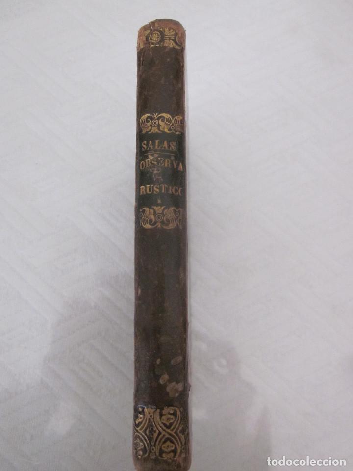 Libros antiguos: OBSERVATORIO R&Uacute;STICO D.FRANCISCO GREGORIO DE SALAS - Foto 2