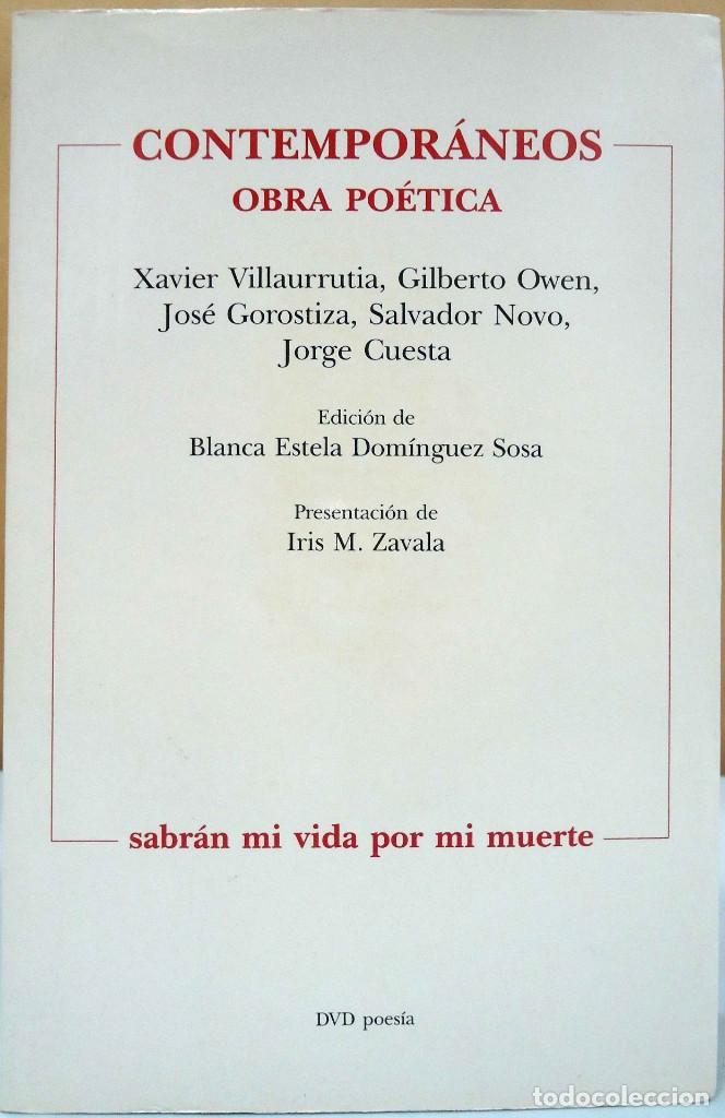 Livres anciens: VV. AA. - CONTEMPOR&Aacute;NEOS. OBRA PO&Eacute;TICA. DVD, 2001.