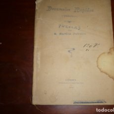 Libros antiguos: DEVANEIOS RAPIDOS ( TRECHO) B. MARTINS FERREIRA 1904 COIMBRA -NO HAY REFERENCIAS --. Lote 168644812