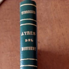 Libros antiguos: AYRES DEL MONTSENY JACINT VERDAGUER 1901 1ª EDICIÓN. Lote 174957422