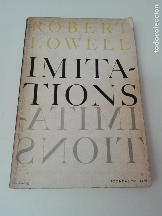 Libros antiguos: IMITATIONS ROBERT LOWELL - Foto 1