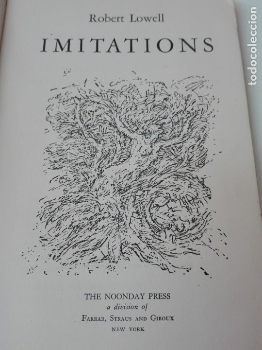 Libros antiguos: IMITATIONS ROBERT LOWELL - Foto 2