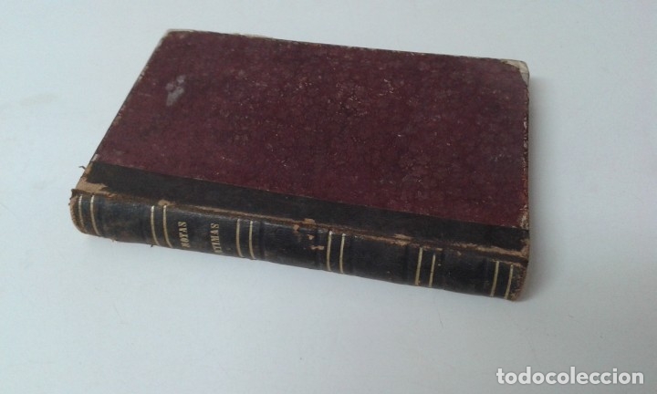 NOTAS INTIMAS RICARDO MOLY FIRMADO Y DEDICADO POR EL AUTOR 1875 (Libros antiguos (hasta 1936), raros y curiosos - Literatura - Poesía)