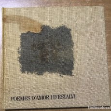 Libros antiguos: POEMES D'AMOR I D'ESTALVI - IGNASI RIERA, EVARISTO BENÍTEZ - GIMFERRER - FIRMADO Y NUMERADO