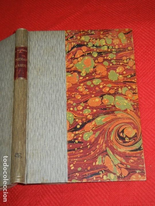 Libros antiguos: POEMAS D'AMOR, DE APEL&middot;LES MESTRES - EST.TIP,SALVAT Y CIA 1904