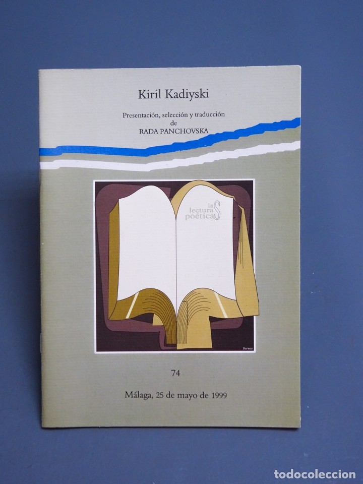 Libros antiguos: PRESENTACI&Oacute;N, SELECCI&Oacute;N Y TRADUCCI&Oacute;N DE RADA PANCHOVSKA-KIRIL KADIYSKI-74-M&Aacute;LAGA 1999