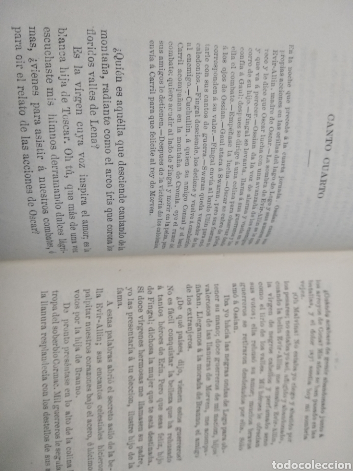 Libros antiguos: Libro Poemas ga&eacute;licos - Foto 4