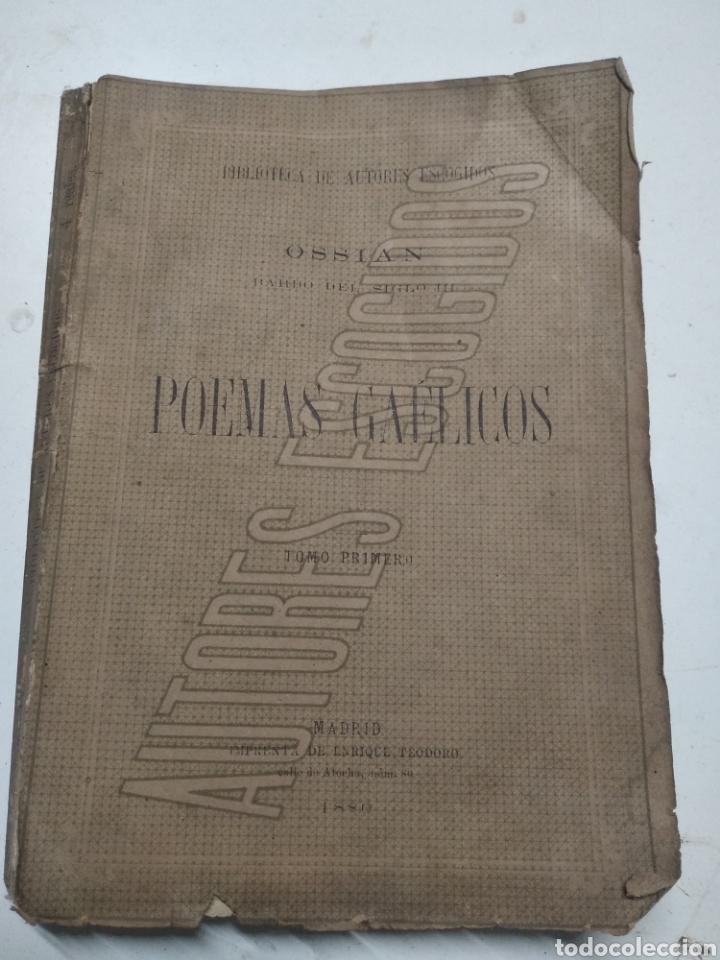 Libros antiguos: Libro Poemas ga&eacute;licos - Foto 1