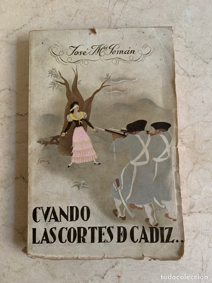 Libros antiguos: Cuando las cortes de C&aacute;diz... (1934) - Foto 1