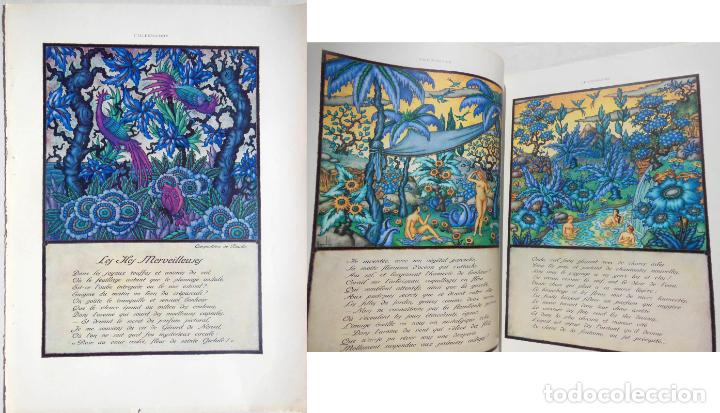 Libros antiguos: LES ILES MERVEILLEUSES (Po&egrave;me) NOAILLES Comtesse de (po&egrave;me) BAUDIN Georges (compositions) 1927