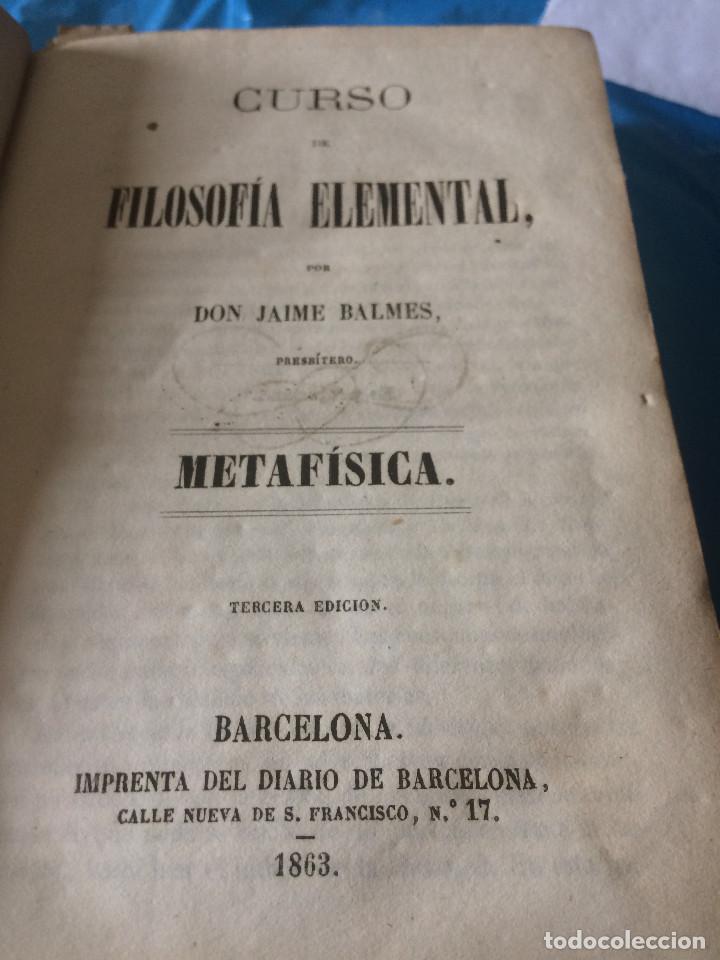 Libros antiguos: JAIME BALMES 1849 (DOS LIBROS) - Foto 6