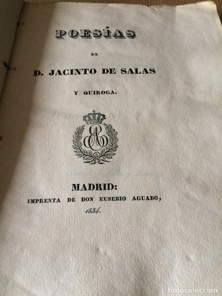 Libros antiguos: D. JACINTO DE SALAS Y QUIROGA 1834 - Foto 1
