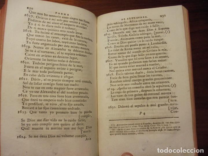 Libros antiguos: LIBRO DE ALEXANDRE. 1782. 1&ordf; EDICI&Oacute;N - Foto 5