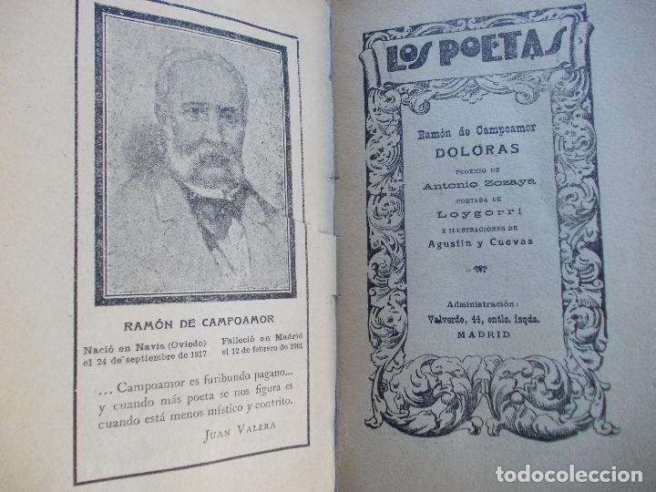 Libros antiguos: LOS POETAS RAM&Oacute;N DE CAMPOAMOR 1928 A&Ntilde;O I N&ordm; 1
