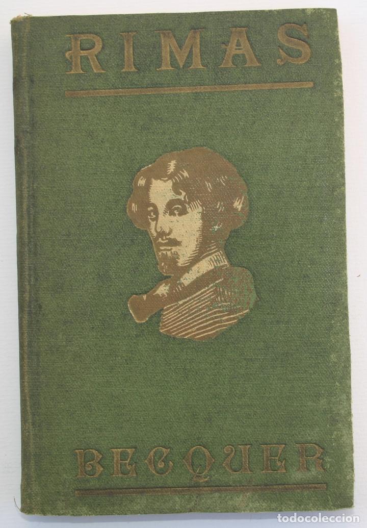 Libros antiguos: Rimas - G A Becquer - Foto 1