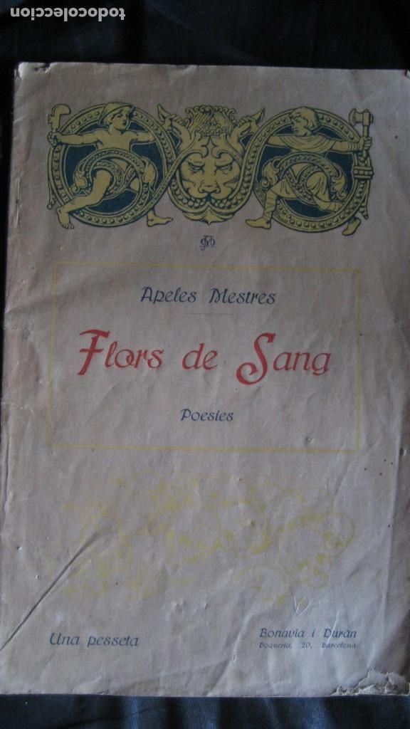 Antiquarische B&uuml;cher: apeles mestres : flors de sang