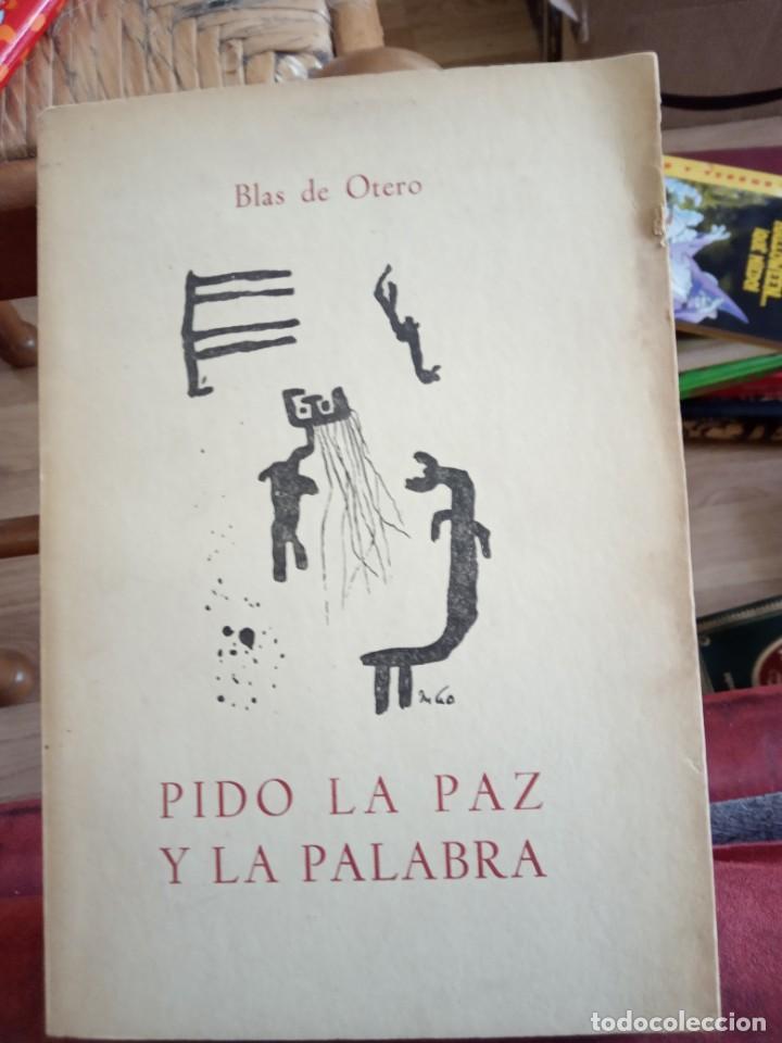 blas de otero pido la paz y la palabra edició Comprar Libros antiguos de poesía en