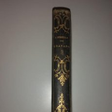 Libros antiguos: 1ª EDICION - 1852 -JOSÉ ZORRILLA - GRANADA. POEMA ORIENTAL. Lote 208323468