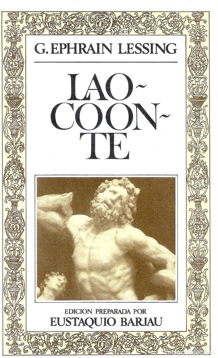 Libros antiguos: LAOCOONTE - G. EPHRAIN LESSING - Foto 1