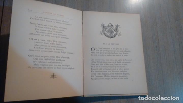Libros antiguos: ALFREDO DE MUSSET - POESIES - Foto 5