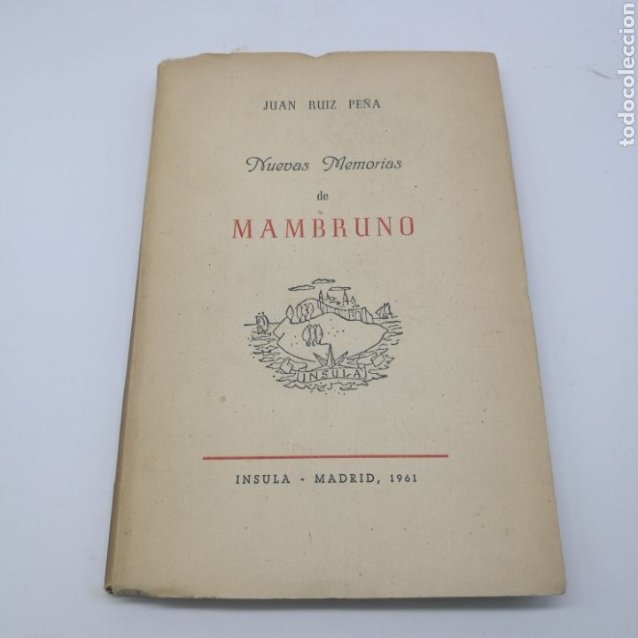 Libros antiguos: Nuevas memorias Mambruno FIRMADO por su autor 1961