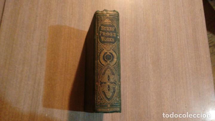 Libros antiguos: ROBERT BURNS - THE COMPLETE PROSE WORKS - Foto 2