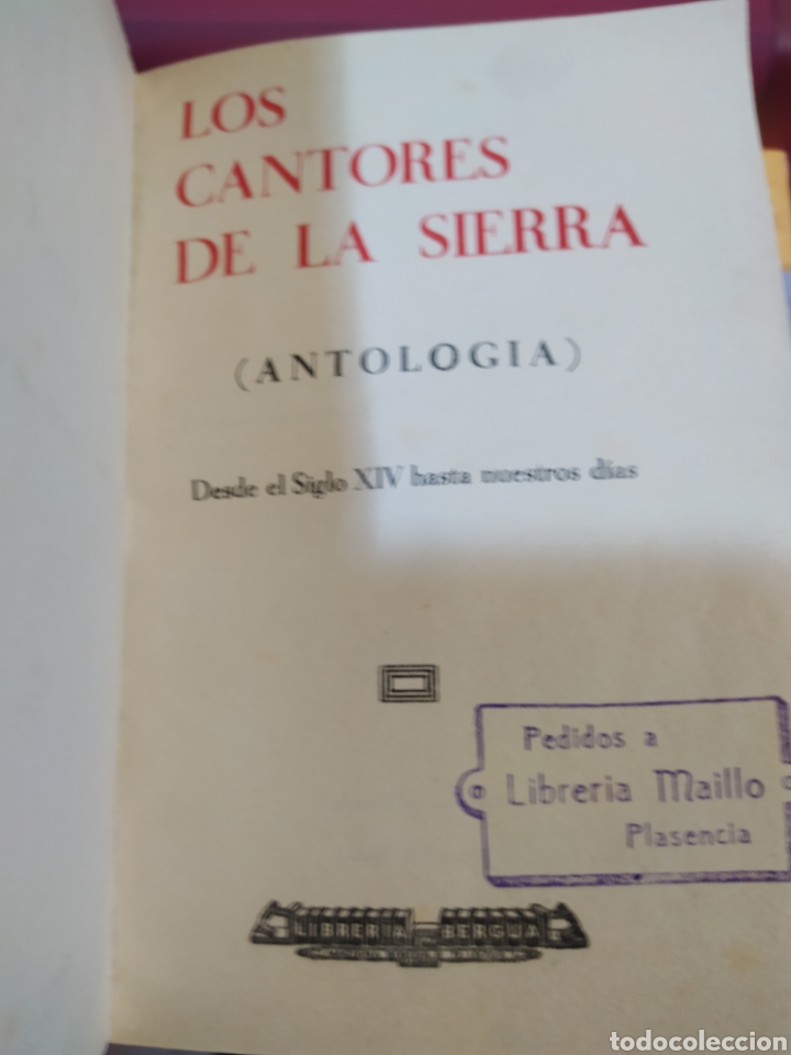 Libros antiguos: Los cantores de la si antolog&iacute;a siglo XIV erra