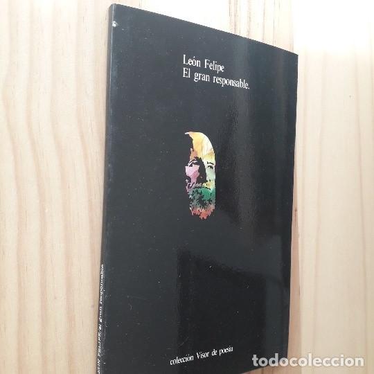 Libros antiguos: EL GRAN RESPONSABLE - LE&Oacute;N FELIPE - Foto 2