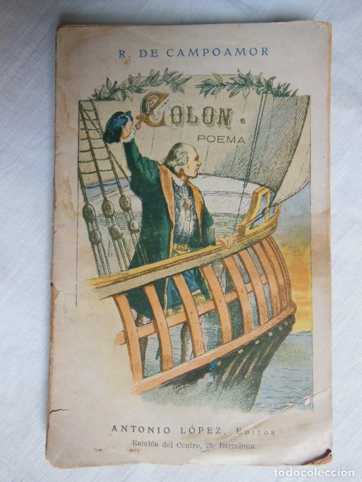 Libros antiguos: COLON. DE CAMPOAMOR RAMON - Foto 1