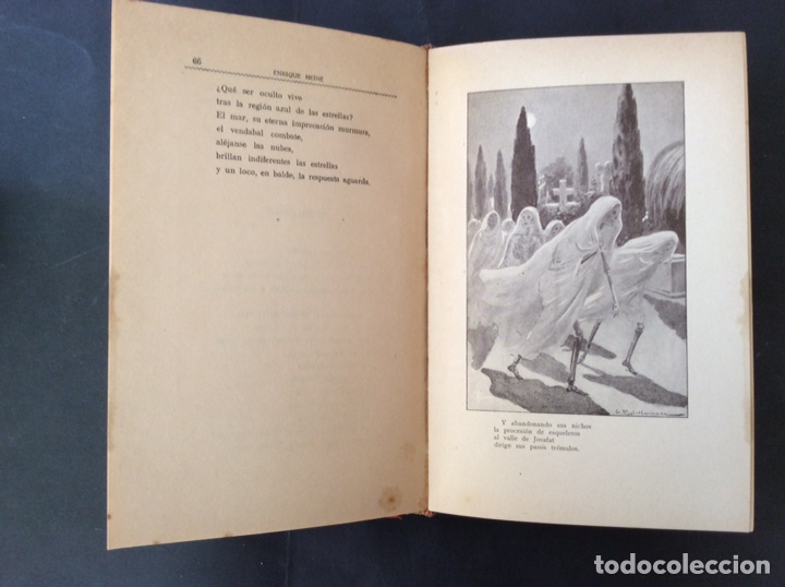 Libros antiguos: El mar del Norte.El libro de Lazaro.Poemas de Heine. - Foto 3 - 221321926
