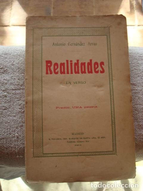 Libros antiguos: Antonio Fern&aacute;ndez Arreo. Realidades.