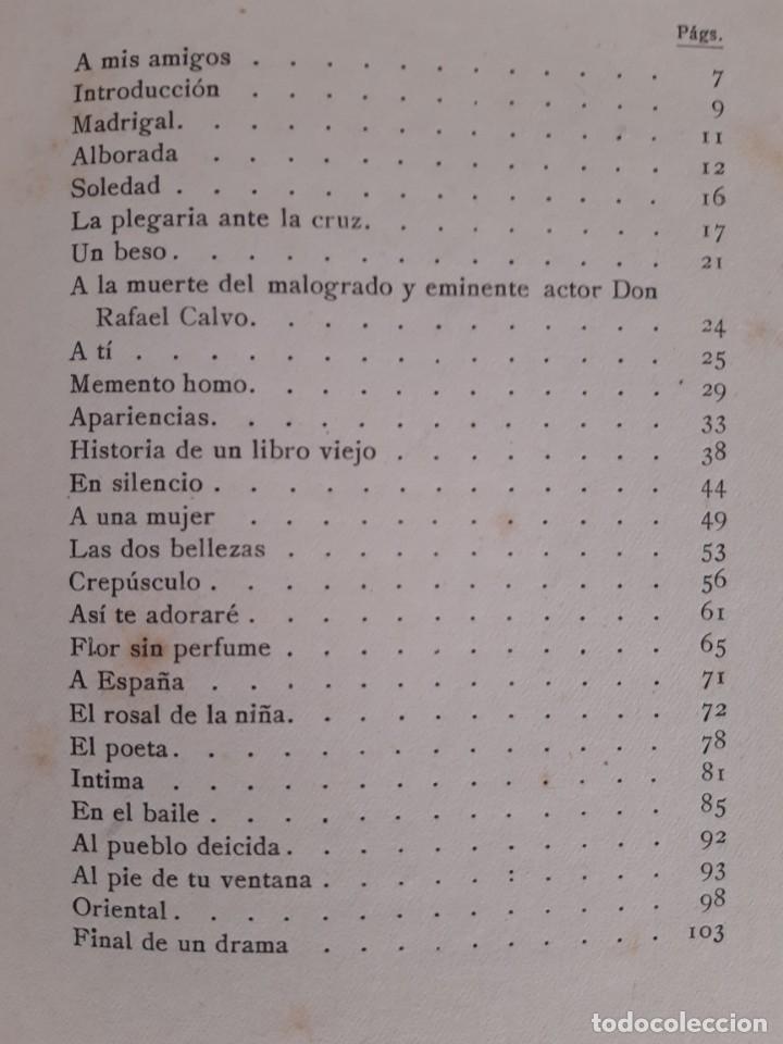 Libros antiguos: Versos de Anta&ntilde;o Jose Mirapeix - Foto 6