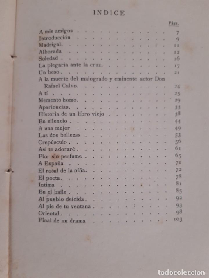 Libros antiguos: Versos de Anta&ntilde;o Jose Mirapeix - Foto 8