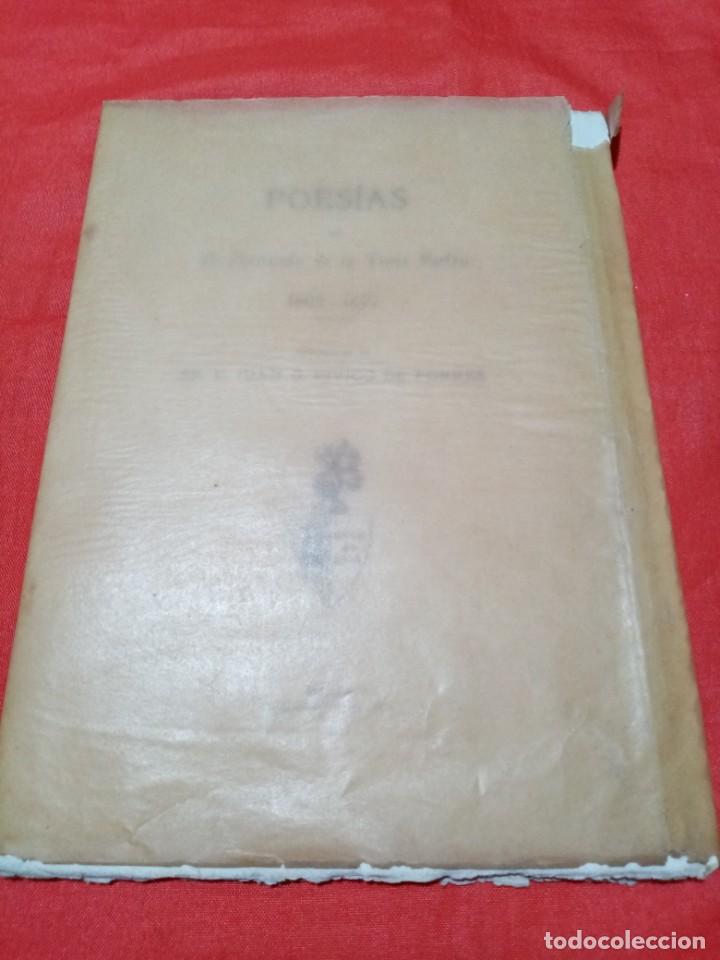 Libros antiguos: Poes&iacute;as de D. Fernando de la Torre Farfan - a&ntilde;o 1915 edici&oacute;n limitada de 100 ejemplares