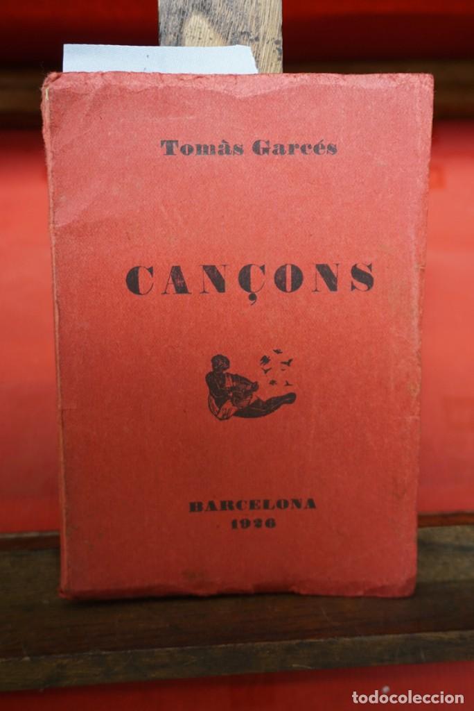 Libros antiguos: tomas garces.can&ccedil;ons