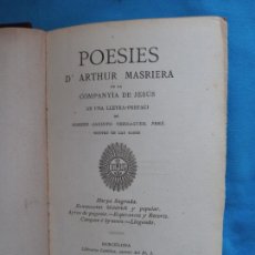 Libros antiguos: POESIES D' ARTHUR MASRIERA - BARCELONA 1893. Lote 244734640