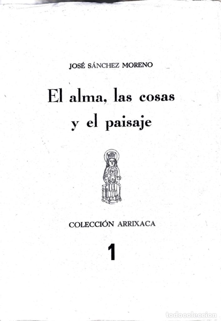 Libros antiguos: El alma, las cosas y el paisaje .Murcia