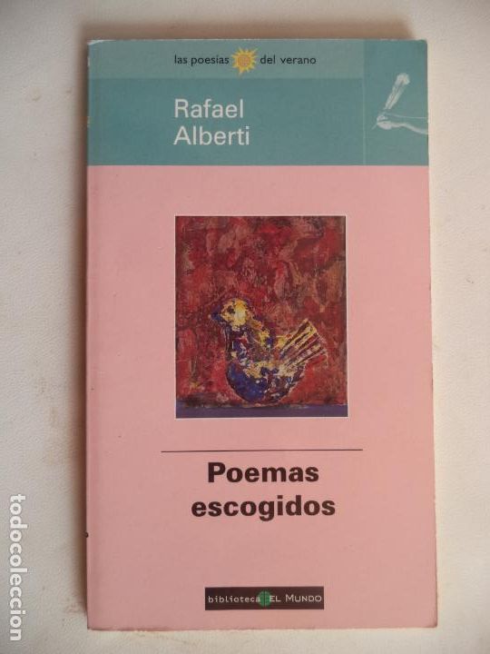 Libros antiguos: POEMAS ESCOGIDOS RAFAELALBERTI 20,5 X12 CM