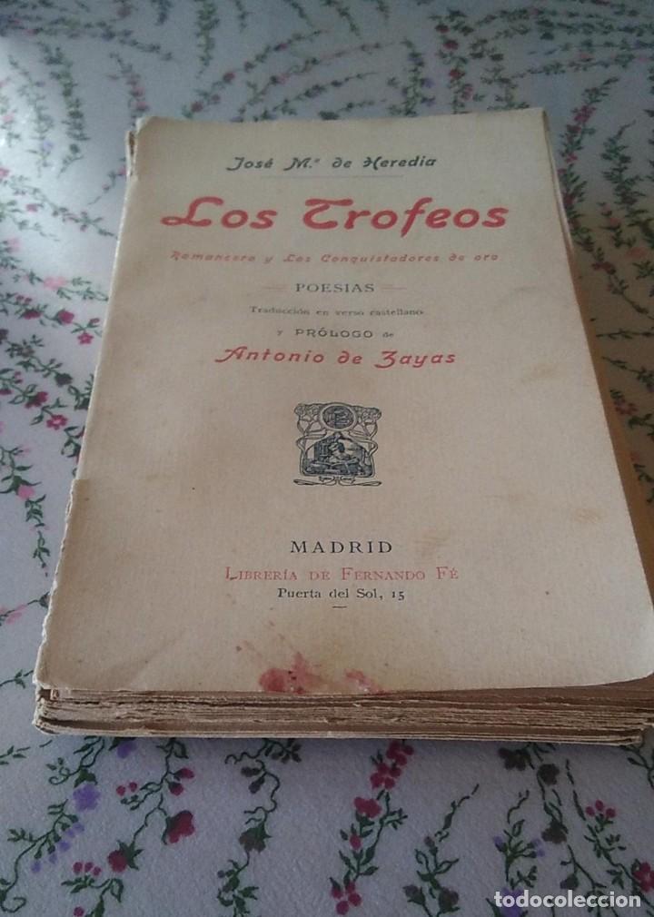 Libros antiguos: LOS TROFEOS ROMANCERO Y LOS CONQUISTADORES DE ORO TRADUCCION EN VERSO CASTELLANO MADRID