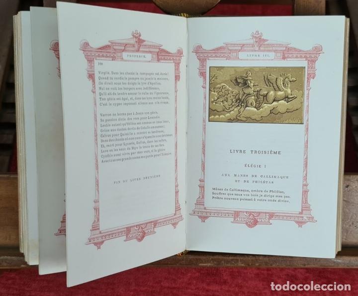 Libros antiguos: LES ELEGIES. PROPERCE. EDIT. A. QUANTIN. TRADUCCION DE LA ROCHE. 1885. - Foto 2