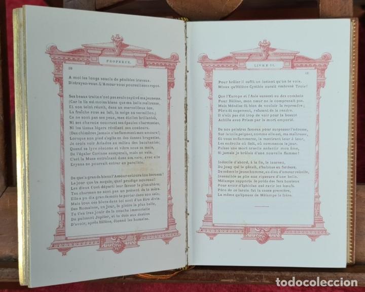 Libros antiguos: LES ELEGIES. PROPERCE. EDIT. A. QUANTIN. TRADUCCION DE LA ROCHE. 1885. - Foto 4